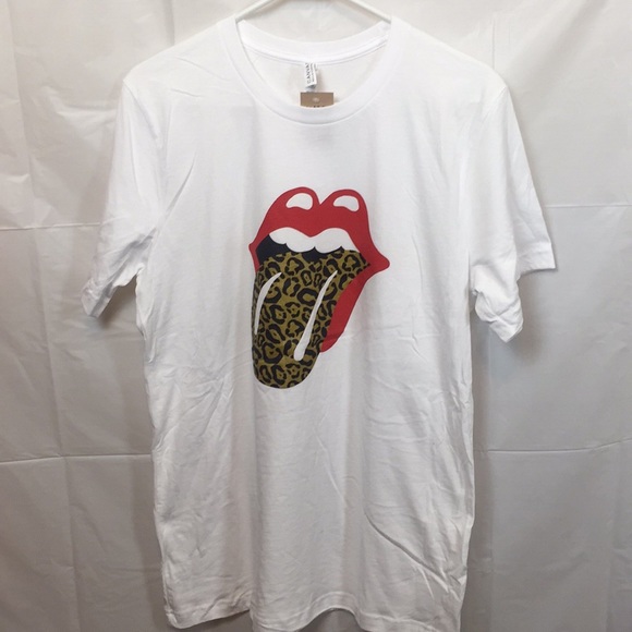 Graphic Leopard Lip T-shirt - Picture 3 of 4